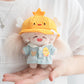 Calembou Doll Clothes, 4 Inches Cute Macaron Animal Series Doll Clothes Suit For 10Cm Plush Doll, Kawaii Doll Accessories Toys G