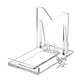 Onfireguy (10) 2'' Adjustable Two Part Adjustable Clear Acrylic Plastic Display Stand Easel For Mineral Fossil Slice Agate Slab
