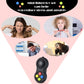 Skylety 6 Pieces Cam Fidget Pad Controller Relieve Anxiety Handheld Mini Game Remote Controller Fidget Pad Stress Reducer For Adult Relieve Stress(Simple Colors)