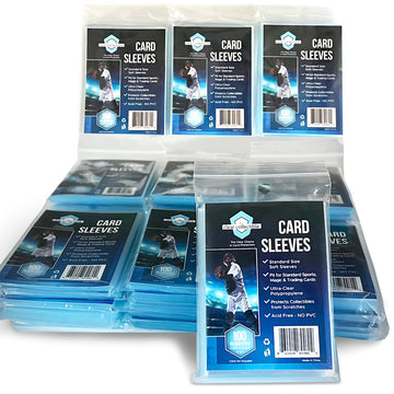 Penny Sleeves For Trading Cards - 3,000 Count - 2-5/8 X 3-5/8 (67Mm X 92Mm) - Clear Trading Card Sleeves For Baseball, Football,