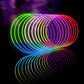 Glow Fever Glow Sticks Bulk 100Ct 22'' Glow Necklaces With Connectors, Neon Light Sticks For Party Festivals Raves Concert Birthday Wedding, Tri-Color