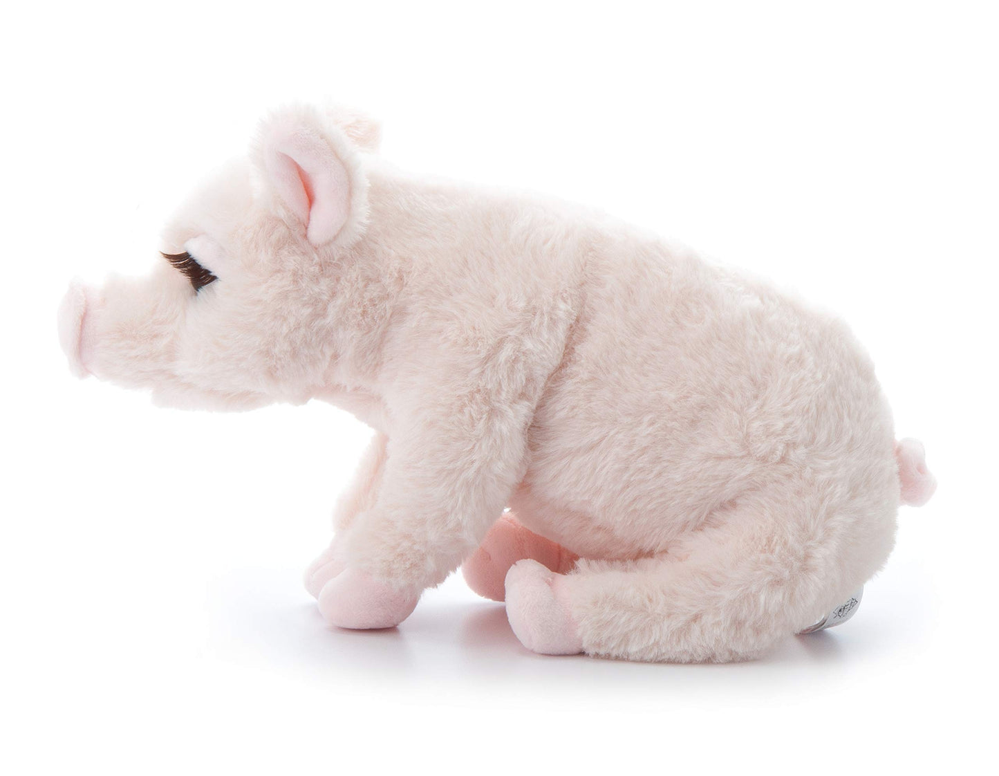 The Petting Zoo, Lash'Z Pig Stuffed Animal, Gifts For Girls, Pig Plush Toy 12 Inches