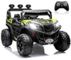 Anpabo 24V 4Wd Ride On Car Truck W/Remote Control, 2Wd/4Wd Switchable Kids Utv, 4 Shock Absorbers, 19'' Spacious Seat, Soft Star