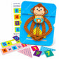 Elecart Monkey Math Educational Learning Toy for Kids 3+ Years | STEM Math Calculator Game with Number Cards, Addition & Multipl