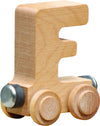 Maple Landmark NameTrains Clear Finish Letter Car - Wood, Color F, Model 10406, Made in USA