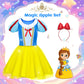 Princess Dress Up for Girls - Dress up Clothes for Toddler Girl, Princess Toys Christmas Birthday Gifts for 3 4 5 6 7 Little Gir