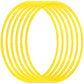 Liengoron 6Pcs Toy Hoop Bundle Pack 25    Color Plastic Toy Hoop For Kids Exercise Ring Snap Together Detachable Adjustable Weig