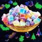 60 Pack Galaxy Slime Pack, Including Glow In The Dark Slime 30 Pack And Galaxy Slime 30 Pack, Super Soft And Stretchy Slime Toy For Any Child Favor, Birthday, Classroom Prizes, Goodies Bag Stuffer