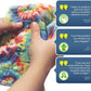 LakiKid Fidget Marble Maze Mat - Marble Fidget Toy & Tactile Sensory Items for Classroom, Sensory Mat for Learning & Focus Toys