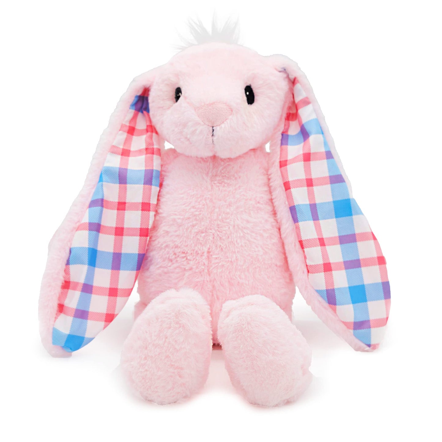 Plushible Easter Bunny Stuffed Animal, 18'' (Pink) - Plush, Soft Embroidered Stuffed Bunny Toy For Kids, Newborns, Boys & Girls,