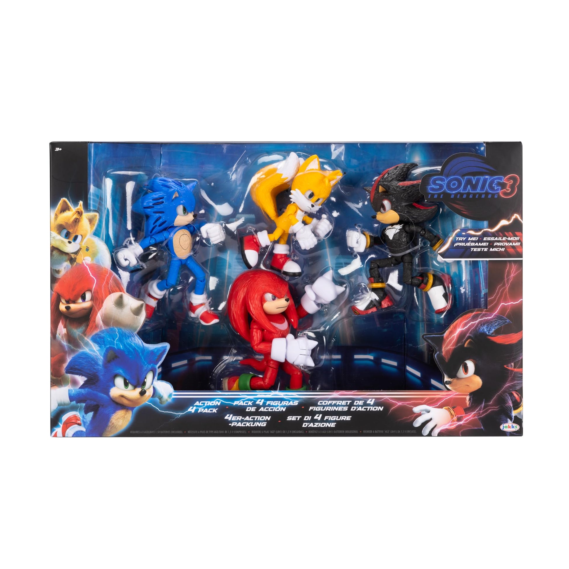 Sonic 3 Movie  5 Figures MultiPack