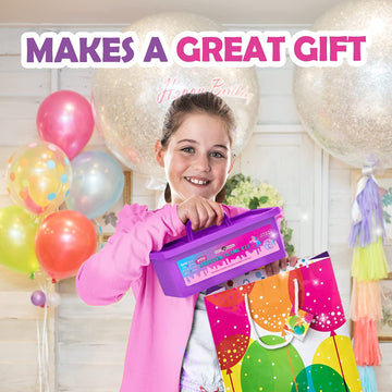 Original Stationery Mini Unicorn Slime Kit For Girls, Create Unicorn Sparkle, Foam, Clay And Jelly Cube Slime, Fun Crafts For Kids, Ideal Gift, Ages 8-12