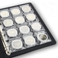 12-Pocket Coin Pages For Collectors, Standard 9-Hole Coin Collection Pages, 10 Sheets Coin Sleeves, Coin Collecting Supplies (12