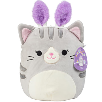 Squishmallows Original 10-Inch Tally The Easter Cat - Official Jazwares Plush - Collectible Soft & Squishy Kitty Stuffed Animal 