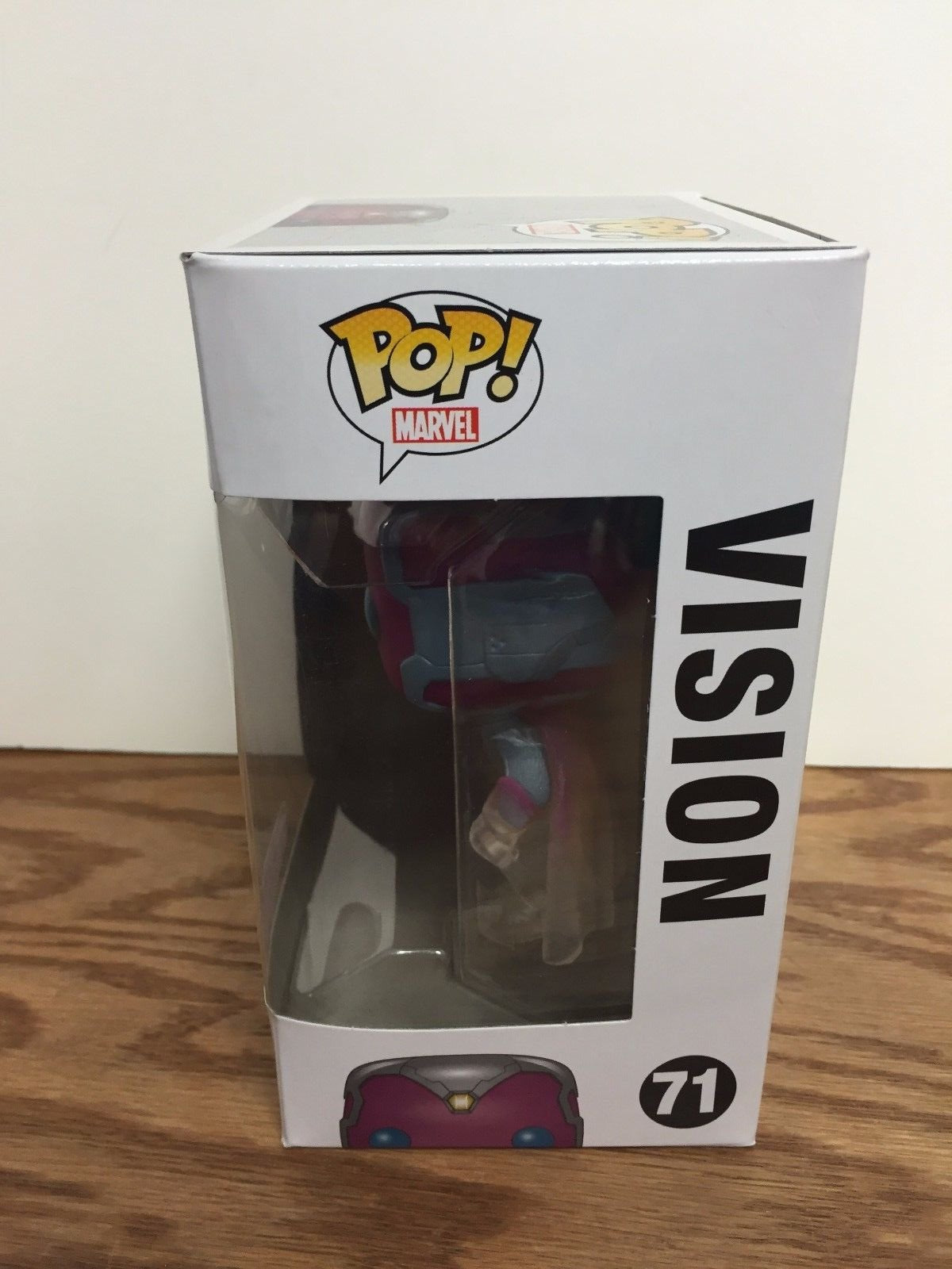 Funko Marvel Avengers Age Of Ultron Pop! Marvel Vision Exclusive 3 3/4' Vinyl Bobble Head #71 [Phasing]