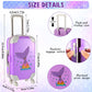 Travel Luggage Play Set For 18 Inch Doll Accessories And Furniture Doll Luggage Seat With Mermaid Doll Clothes Sunglasses Camera