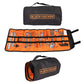BLACK+DECKER Kids Tool Bag Set 13-Piece Junior Roll Up Bag Pretend Play Tools, Hammer, Phillips Screwdriver, Pliers, Adjustable