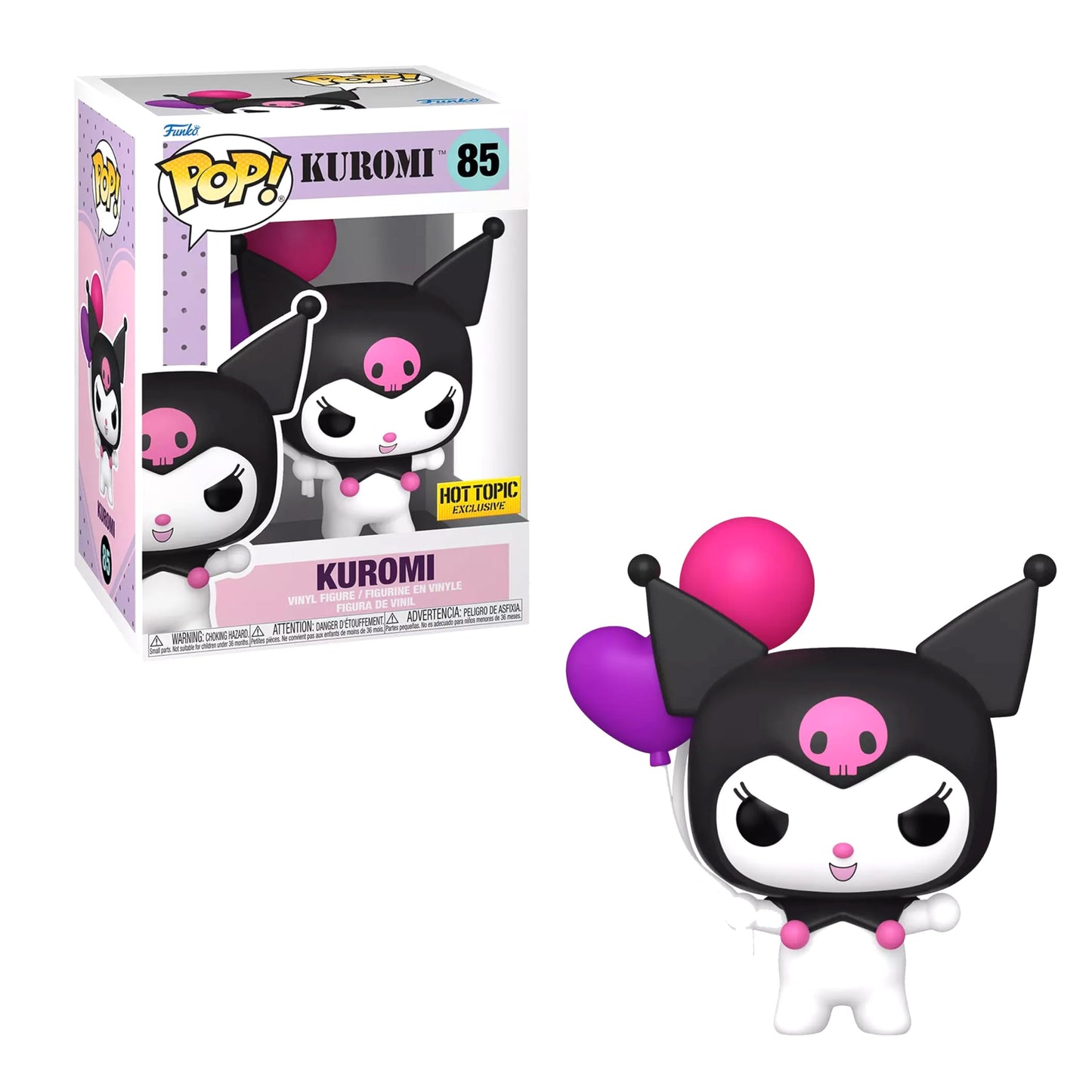 Funko Pop! Kuromi (With Balloons) Vinyl Figure Exclusive #85