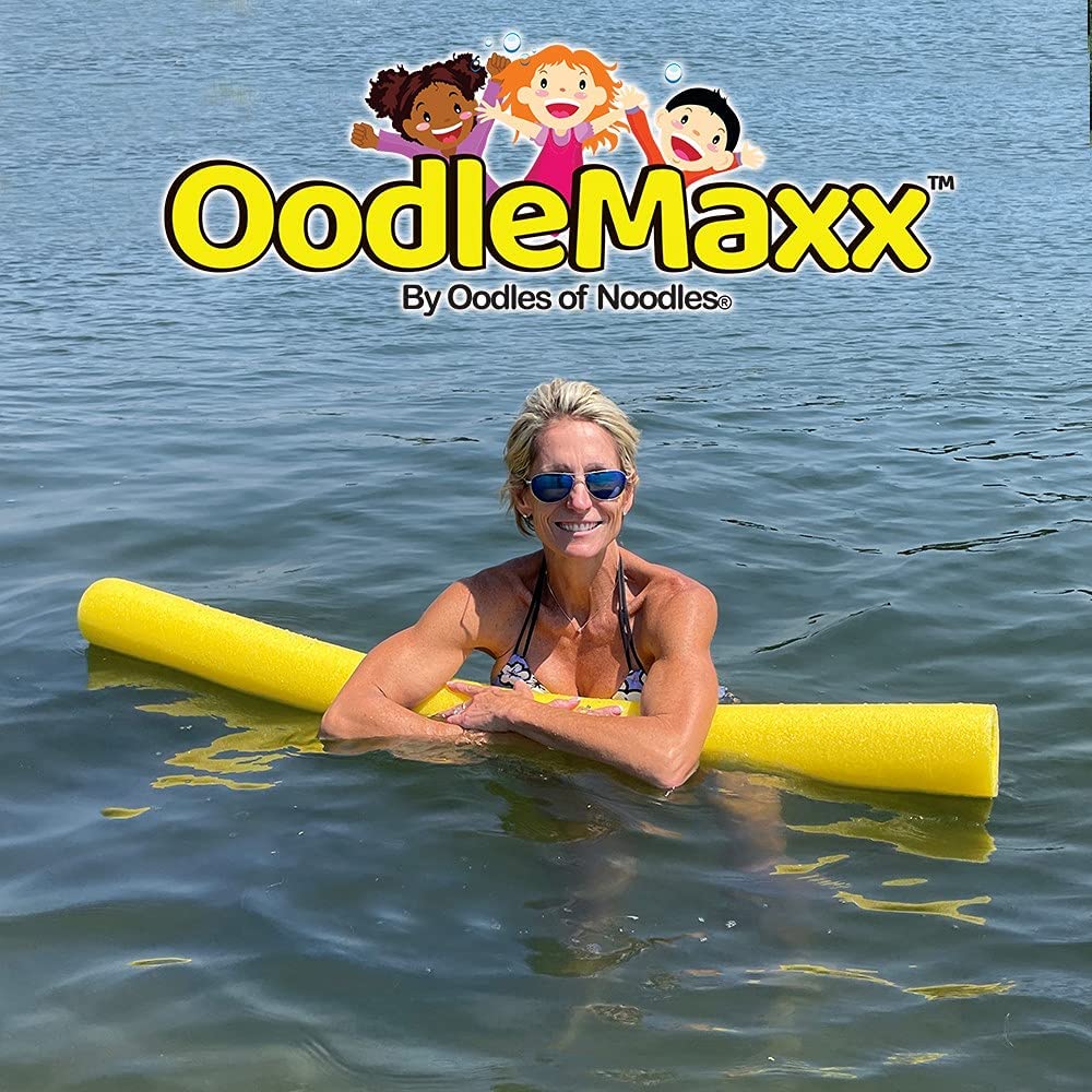 Oodles Of Noodles Oodlemaxx Giant Pool Noodle - Yellow (3 Pack)