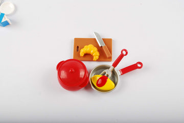 Nwfashion 31Pcs Miniature Cooking Ornament Dollhouse Scenery Accessories Kits