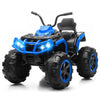 24V Kids ATV 4 Wheeler, Ride on Toys for Big Kids w/ 2 Speed, Led Light, Spring Suspension, Bluetooth, Music, 24 Volt Ride on El