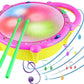 Ang Flash Drum With 3D Multi Colour Light And Music For Kids
