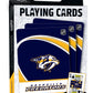 Masterpieces Family Games - Nhl Nashville Predators Playing Cards - Officially Licensed Playing Card Deck For Adults, Kids, And Family