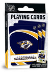 Masterpieces Family Games - Nhl Nashville Predators Playing Cards - Officially Licensed Playing Card Deck For Adults, Kids, And Family