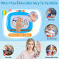Smasiagon Magnetic Drawing Board for Toddlers, Blue, 10"W x 9.8"H, ABS, Early Learning Doodle Pad, Gifts for 1-3 Year Olds