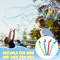 Meooeck Giant Bubble Wands Big Bubble Maker for Outdoor Bubble Toys for Adults Boys Girls Birthday Party Favors Lawn Park Beach