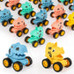 Mctuoba 18 Pcs Dinosaur Toy Pull Back Cars Party Favors for Kids Toddlers, Pinata Goodie Bag Stuffers for Birthday Party, Classr