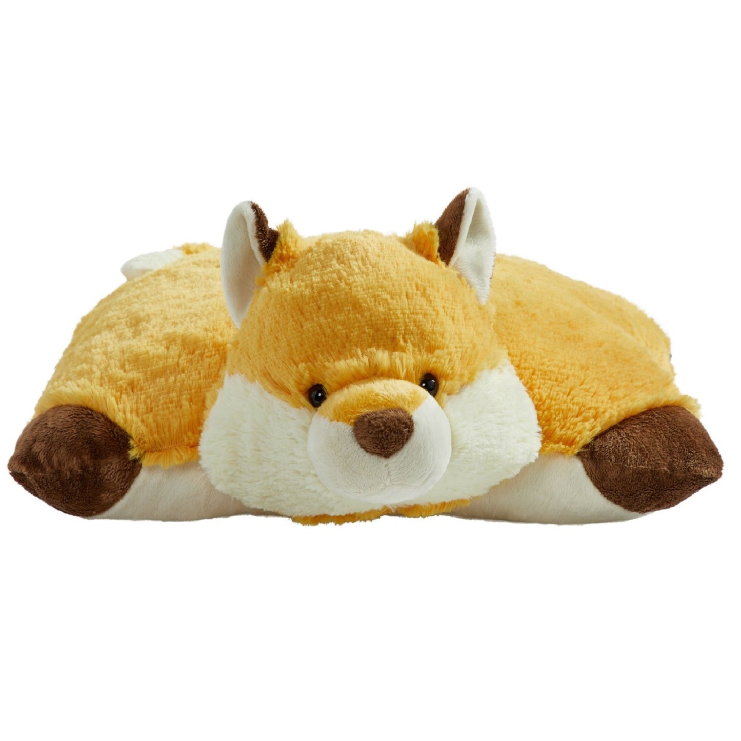 Pillow Pets Wild Fox Plush Toy - 18" Stuffed Animal, Orange, Model 01310014A