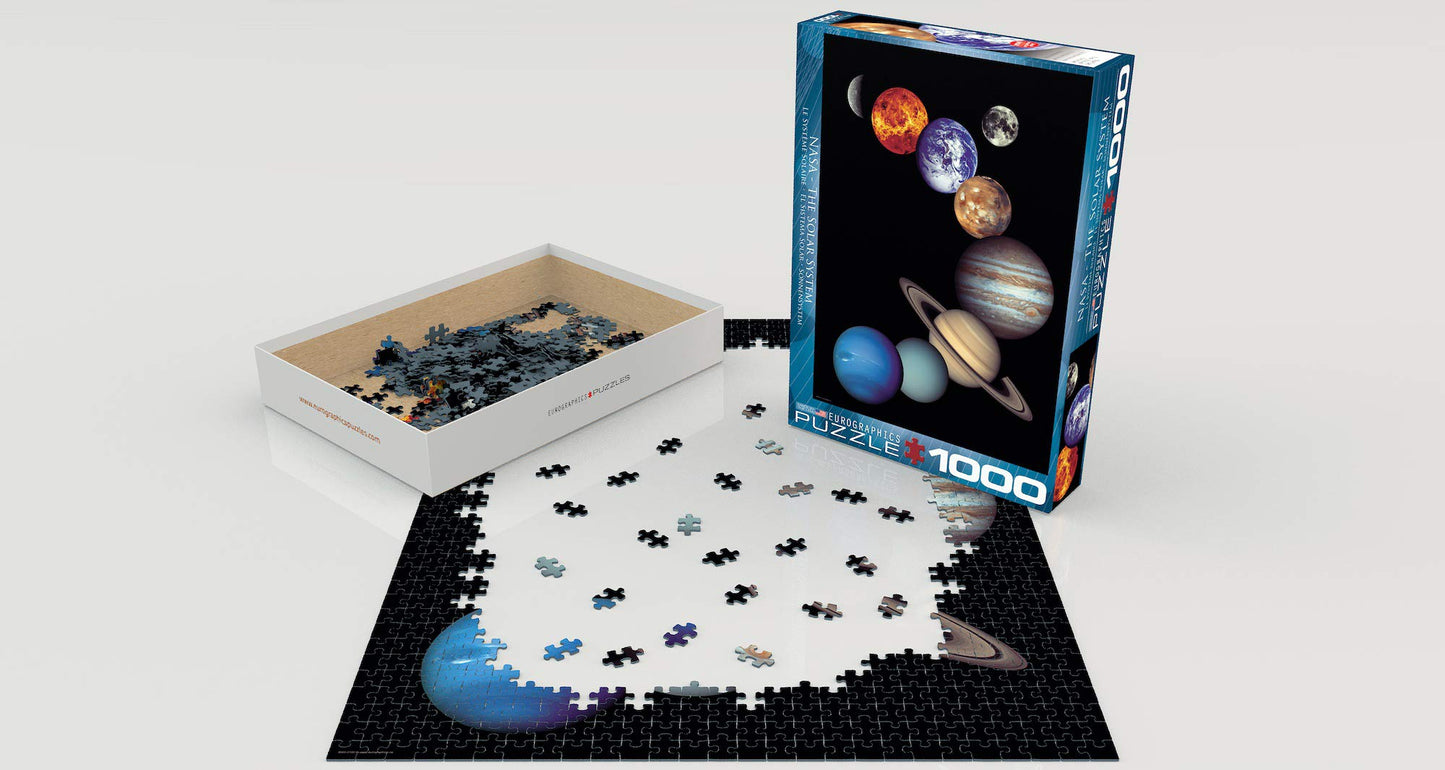 Eurographics Nasa Solar System 1000 Piece Puzzle