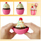Asmfuoy Slow Rising Ice Cream Cake Cup Squishies Toy For Kids Birthday Gift,Cute Stress Relief Simulation Lovely Squishys Squishi Squeeze Toys