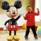 Amscan Mickey Mouse Air Walker Balloon, Multi-Color, One Size, Foil, Model 10107688
