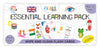 Kyds Play  Essential Learning Pack  Flags+ Body Parts & 5 Senses + Occupation + Flags 2 + Phonics A To Z + Math & Counting, Wi