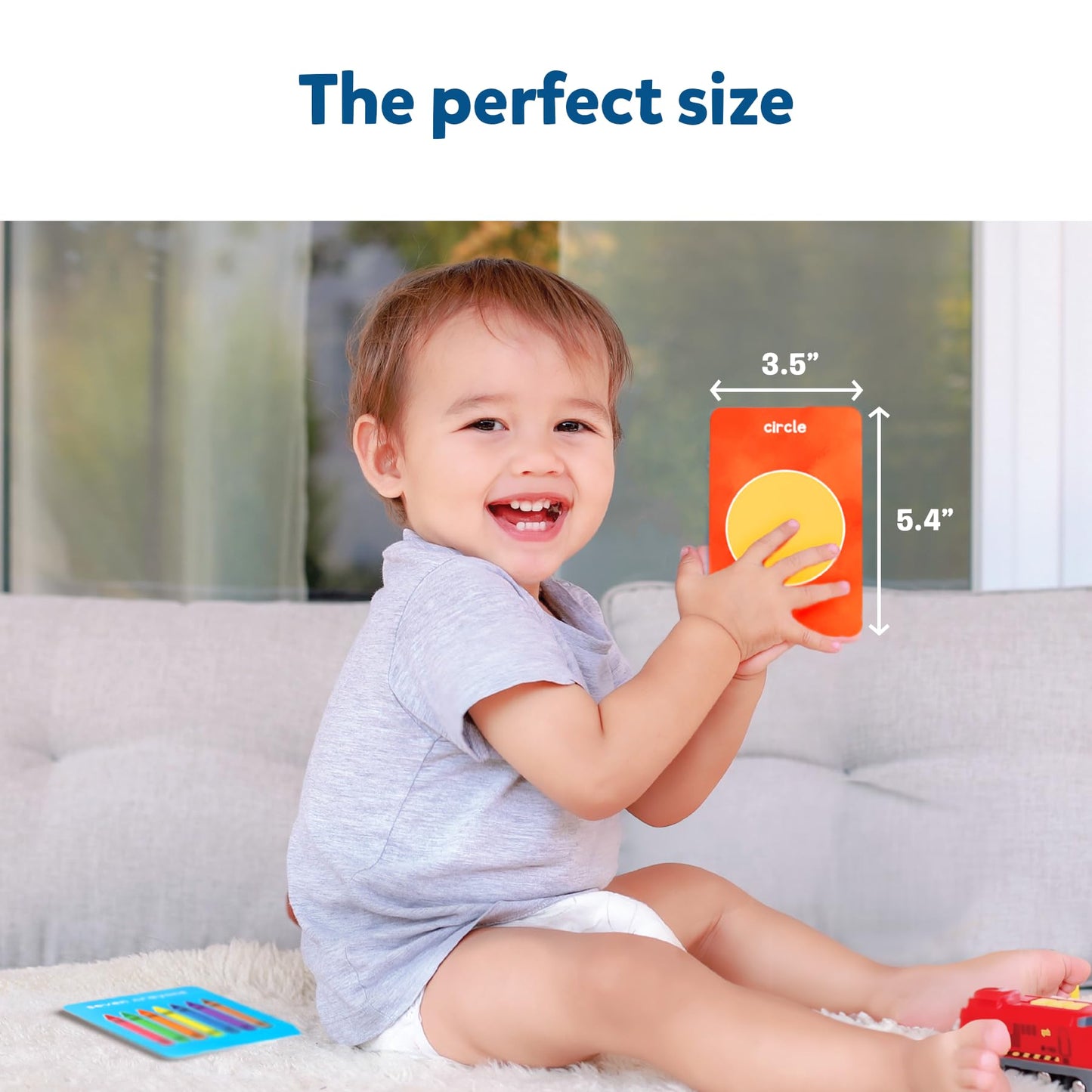 Skillmatics Thick Flash Cards For Toddlers - Letters, Numbers, Shapes & Colors, Easter Basket Stuffers, Montessori Toys, Preschool Learning Activities, Gifts For Kids Ages 1, 2, 3, 4 Years