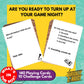 Lyrically Correct Hip Hop & R&B Trivia Card Game, Fun Party Game for Adults, Multicolor, Model LC20201A