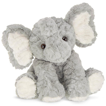 Bearington Collection Dinky The Elephant 11 Inch Stuffed Elephant - Stuffed Animal - Plush Elephant