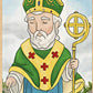 Autom St Patrick Miniature Saints Block, 2 3/4 Inches