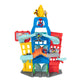 Marvel Spidey and His Super Friends Metal Vehicle City Track Set, SNF0202, Toy for Ages 3+, Plastic and Metal Construction