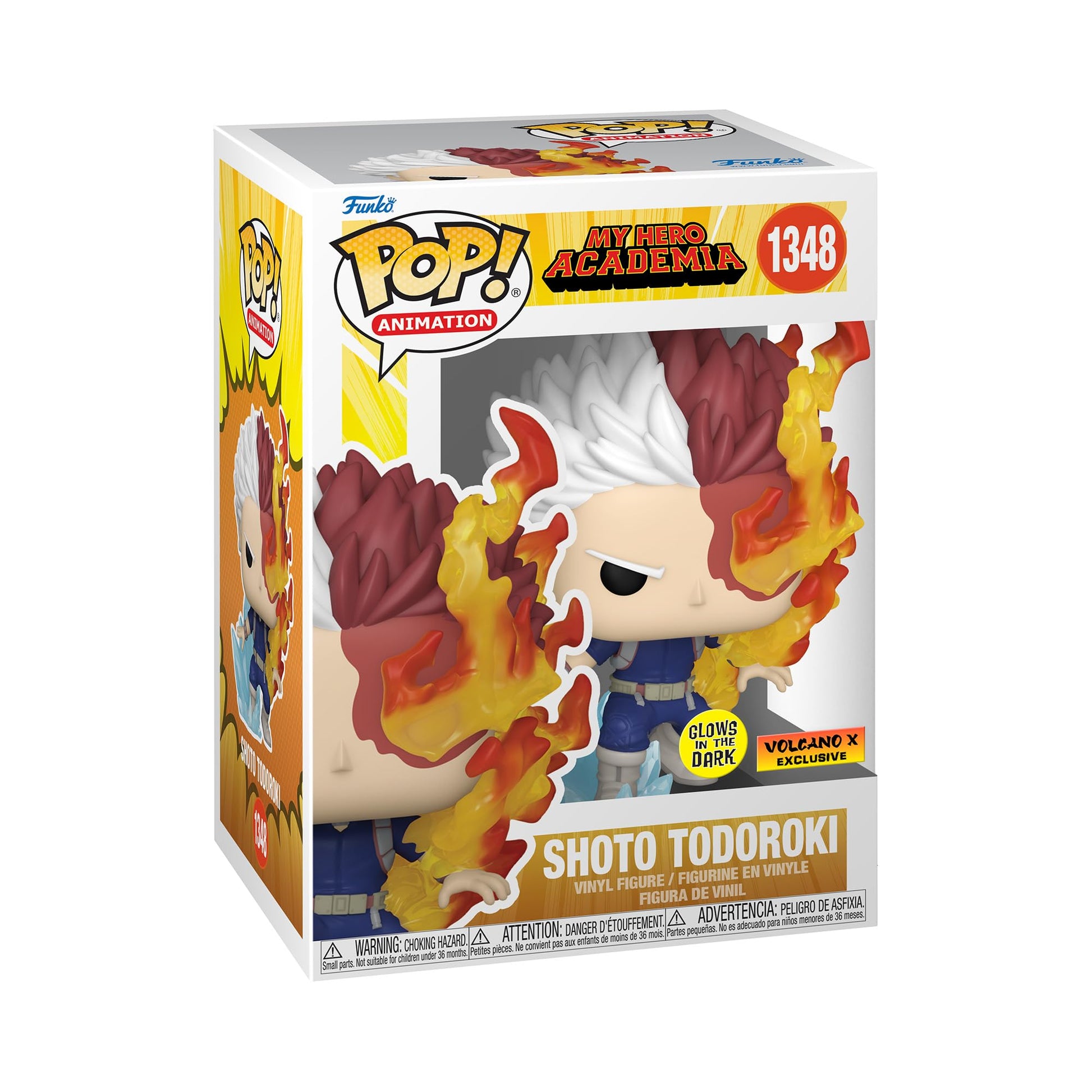 Funko Pop! Animation My Hero Academia Shoto Todoroki (Glow In The Dark), Exclusive