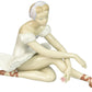 Lladró Rose Ballet Figurine. Porcelain Ballerina Figure.