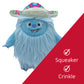 Huxley & Kent For Dogs | Everest Shaggy Yeti (Small) | Holiday Christmas Power Plush Dog Toy With Squeaker | Funny Dog Gift | Fu