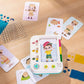 Kiditos Color Match Flash Cards SteamArt Toddler Toys For 3 4 5 6 YearOld Boys And Girls, Montessori Toys, Color Match Game Fo