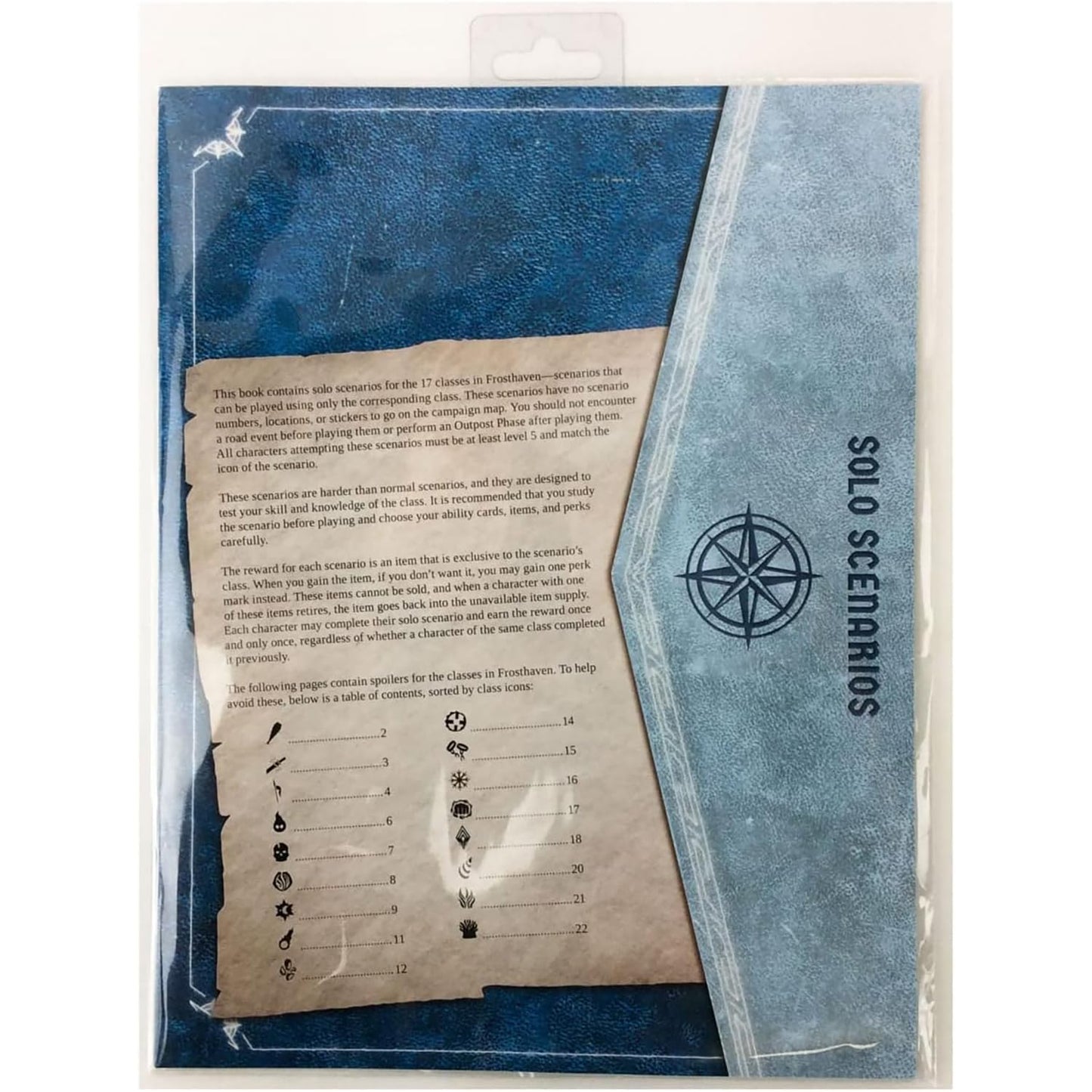 Cephalofair Games: Frosthaven: Solo Scenarios - A Solo Play 17 Scenario Pack for Frosthaven Board Game  Level 5+ Characters  Ages 14+
