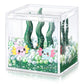 Hydren Axolotl Diy Tank Axolotl Craft Mini Axolotl Figures Axolotl Beads Axolotl Gift Set Axolotl Charms(Aquatic Plant,Dark Gree