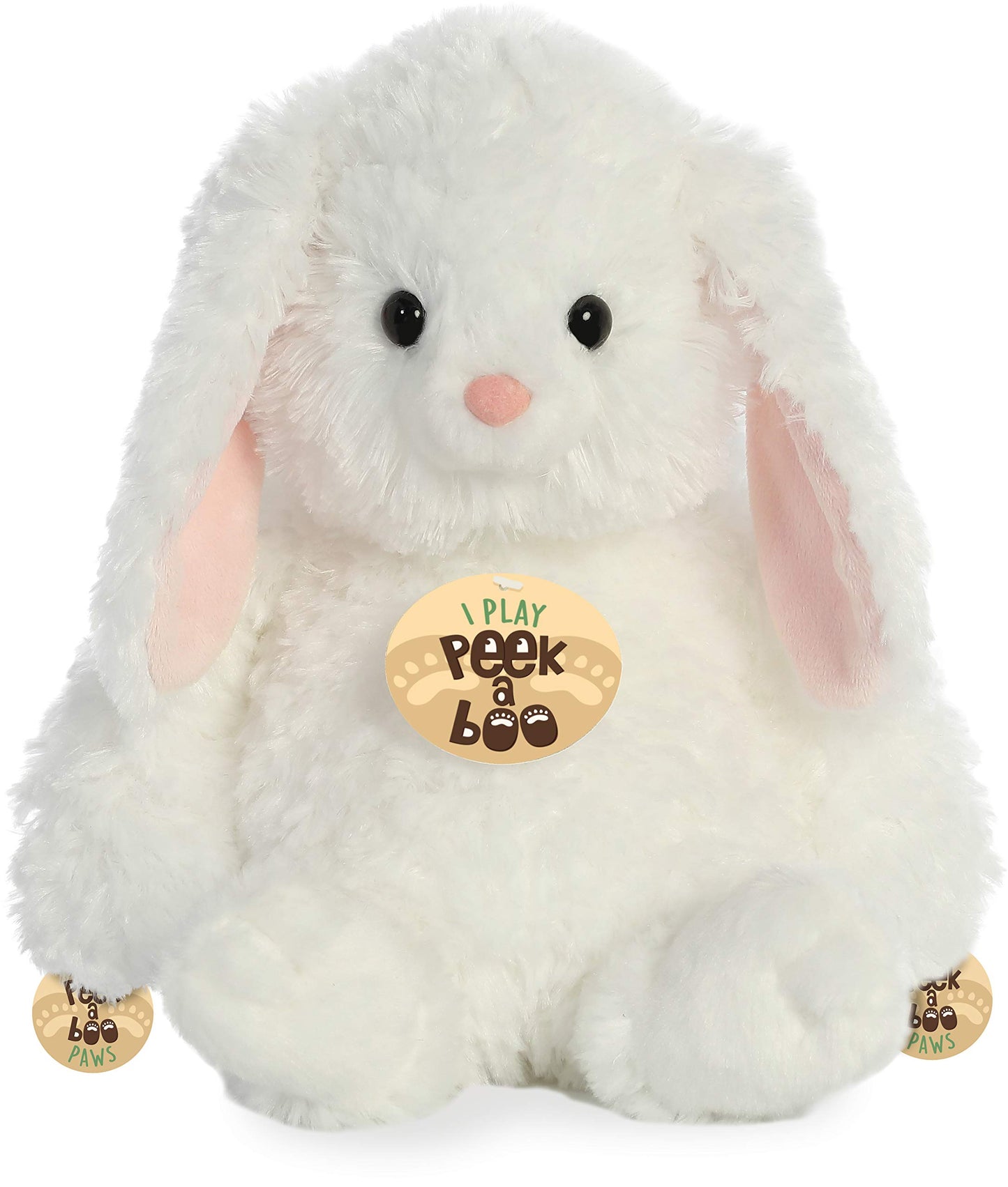 Aurora - Peek A Boo - 12'' Peek A Boo Bunny White