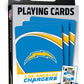 Los Angeles Chargers Playing Cards