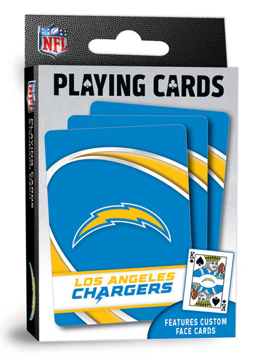 Los Angeles Chargers Playing Cards